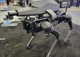 Ghost Robotics оснастила четвероногого робота Vision 60 автоматической винтовкой
