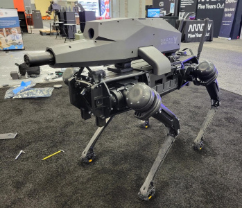 Ghost Robotics оснастила четвероногого робота Vision 60 автоматической винтовкой