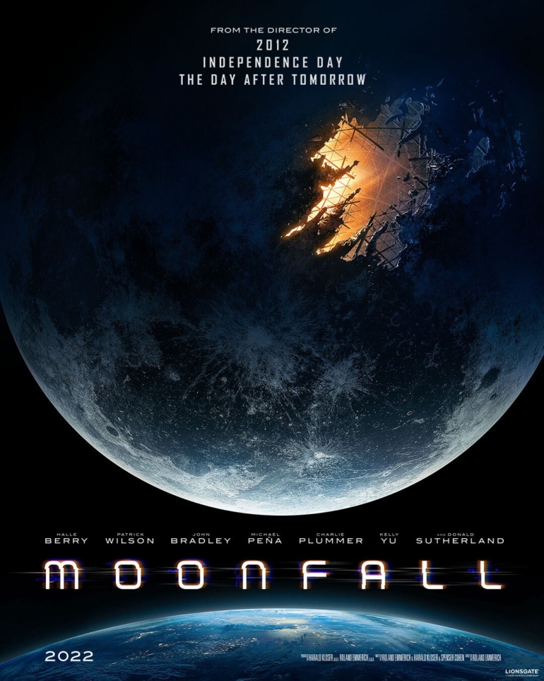 Роланд Эммерих опубликовал трейлер фильма-катастрофы Moonfall / «Падение Луны» с Холли Берри в главной роли [премьера - 4 февраля 2022 года]