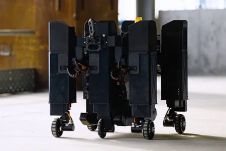 Sony начала тестировать колесного робота-шагохода с шестью конечностями