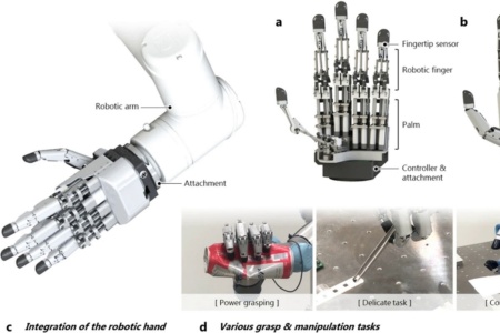 Инженеры создали антропоморфную роботизированную руку ILDA: она способна резать бумагу ножницами и держать гантель на 18 кг