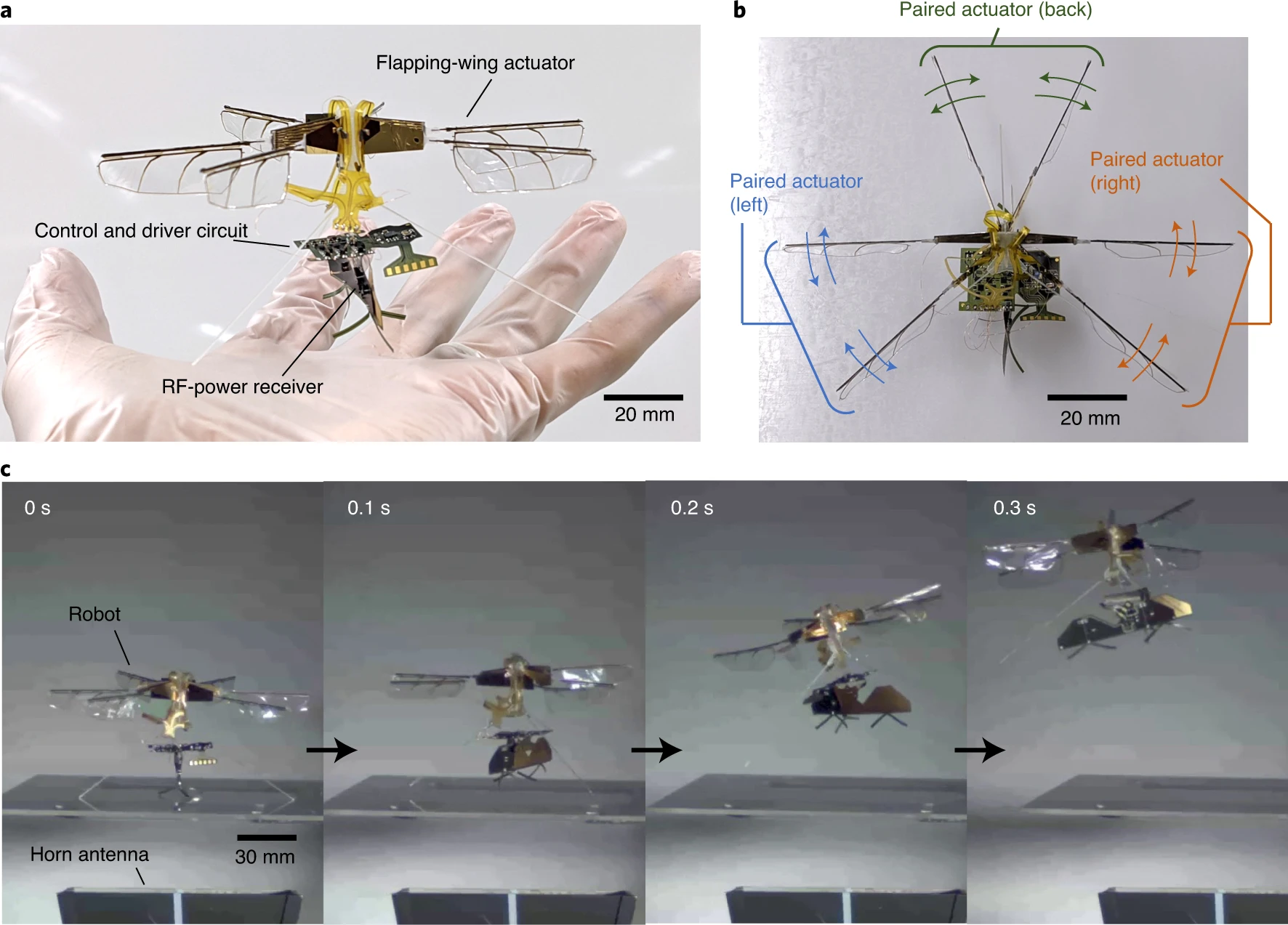 Исследователи Toyota разработали робота-насекомое: весит всего 1,8 г и летает за счет бесконтактной беспроводной зарядки