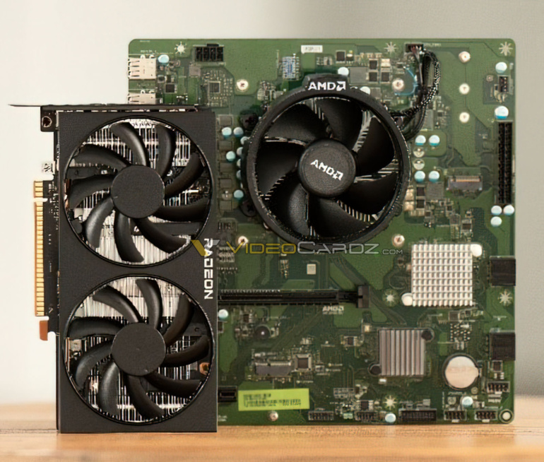 В следующем году ожидается выход набора AMD 4800S Desktop Kit с комплектной видеокартой Radeon RX 6600