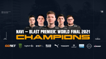 NAVI стали чемпионами BLAST Premier: World Final 2021 по CS:GO, заработав $500 тыс. (s1mple — снова лучший игрок)