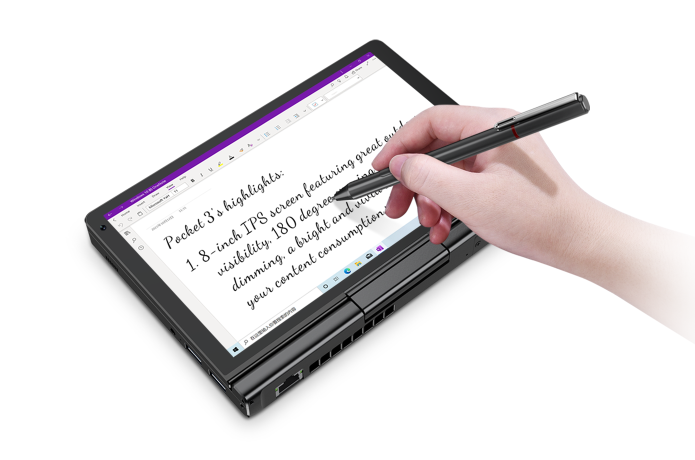 GPD Pocket 3 – 8-дюймовый мини-ноутбук с конвертируемым дисплеем, стилусом и модульным портом по цене от $700
