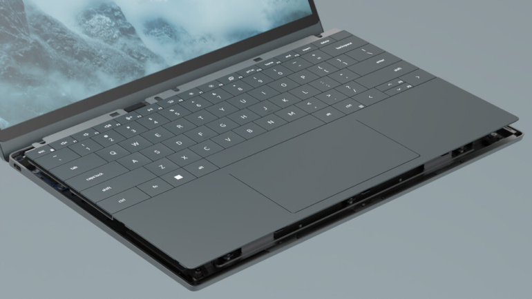 Dell Concept Luna – прототип модульного ремонтопригодного ноутбука, сохранившего изящный дизайн