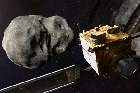 NASA Goddard использует компьютерное моделирование для прогнозирования траектории полета и результатов столкновения DART с астероидом Диморф