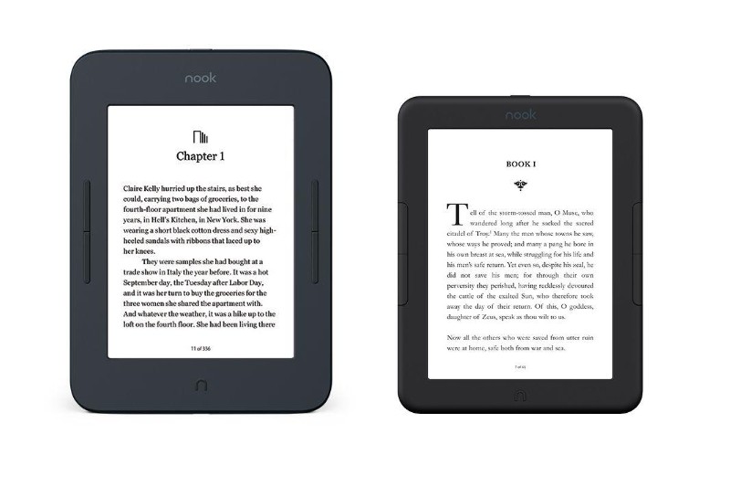 Barnes & Noble представила 6-дюймовий рідер електронних книг Nook GlowLight 4