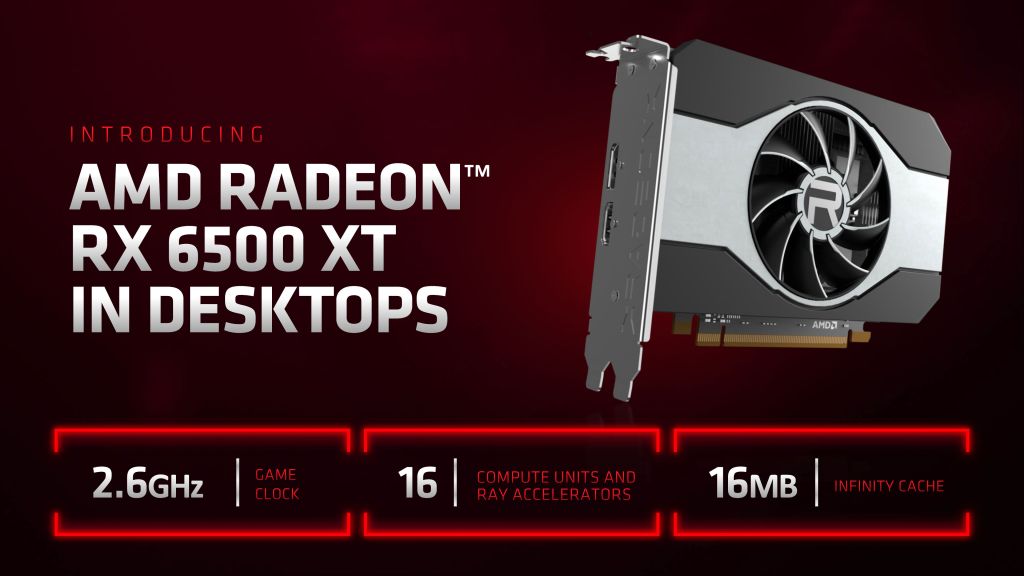 AMD на CES 2022: мобильные процессоры Ryzen 6000, GPU Radeon 6000M/S для игровых ноутбуков, настольные CPU Ryzen 7000 и видеокарты Radeon RX 6500 XT/6400