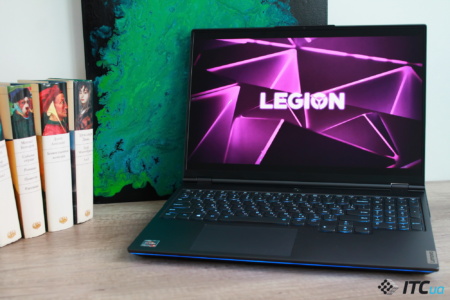 Lenovo Legion 7 Gen6 laptop review: GeForce RTX 3080 and QHD display at 165 Hz for 100 thousand UAH