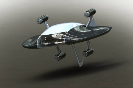 Zeva показала видео первого тестового полета аэротакси Zero, похожего на «летающую тарелку»