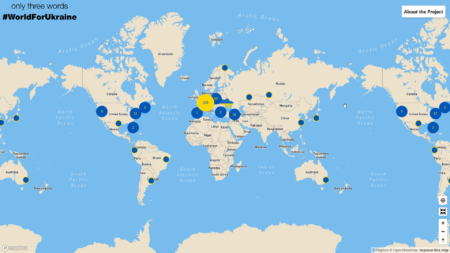 #WorldForUkraine. Підтримайте міжконтинентальний флеш-моб для підтримки України у протистоянні з російською агресією