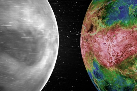 Зонд Parker Solar Probe сделал первые снимки поверхности Венеры без облаков и в видимом свете