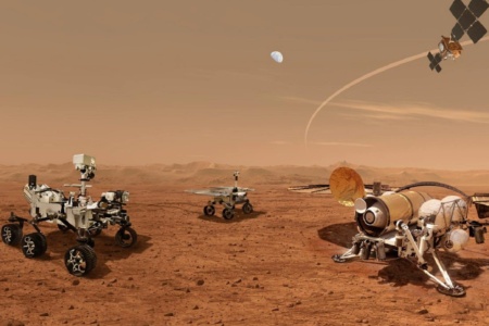NASA заключило контракт с Lockheed Martin Space на сумму $194 млн для разработки ракеты, которая поможет доставить на Землю образцы с Марса