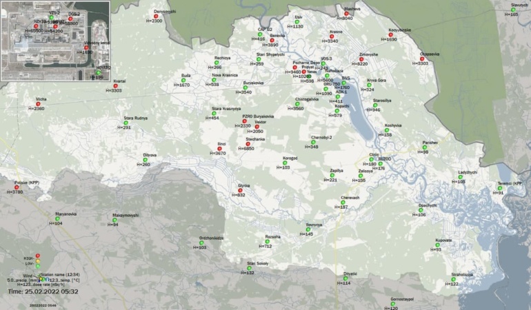 У Чорнобильській зоні зафіксовано підвищення радіаційного фону