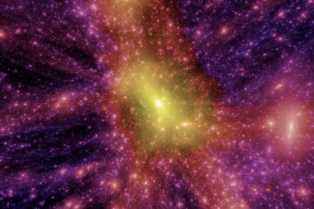 Создана самая большая и точная симуляция локальной части Вселенной с темной материей