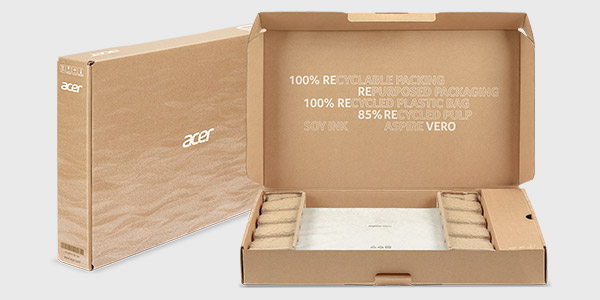 Обзор ноутбука Acer Aspire Vero: офисный эко-ноутбук из переработанных материалов за €1100