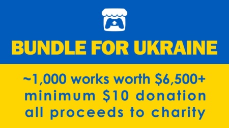 На itch.io собирают деньги в поддержку Украины и продают пакет из 991 игры за $10