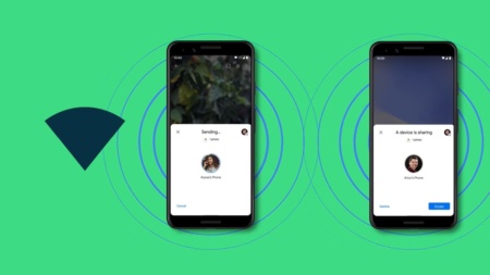 Google готовит обновление функции Nearby Share (аналог Apple AirDrop) для обмена файлами между устройствами