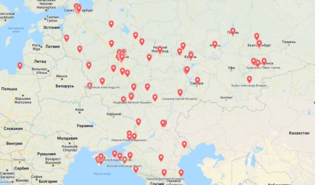 IT-Army of Ukraine has created an online map with the addresses and phone numbers of Russian marauders