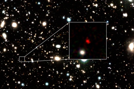 Астрофизики обнаружили галактику-кандидата в самые далекие — ежегодно HD1 формирует более 100 звезд