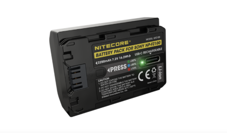 Nitecore UFZ100 — батарея для камер Sony, оснащённая собственным портом USB-C