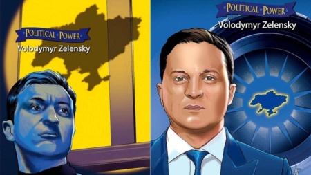 Zelensky became the hero of a series of biographical comics about political figures TidalWave Comics