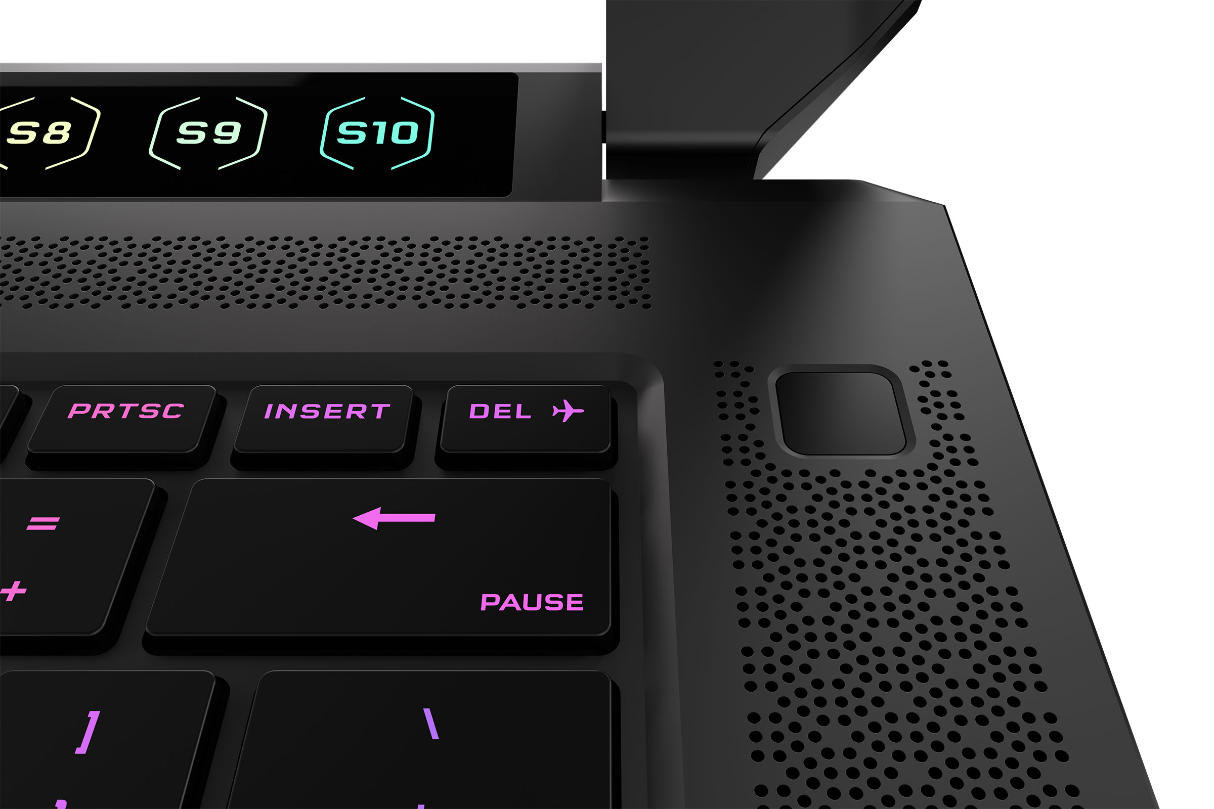 Corsair показала свой первый игровой ноутбук Voyager a1600, оснащённый всегда доступной панелью настраиваемых кнопок