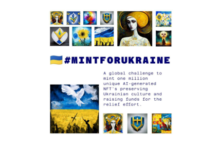 MintForUkraine. Колекція з 1 млн творів NFT-мистецтва, створених з використанням штучного інтелекту, на підтримку України