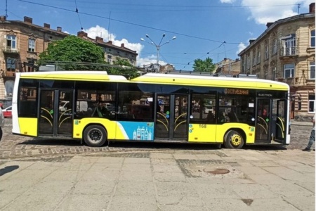 У Львові тестують тролейбус «Електрон» із автономним ходом