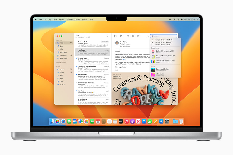 Новшества в macOS Ventura: Stage Manager для концентрации на работе, использование iPhone в качестве веб-камеры mac, улучшения в ряде приложений