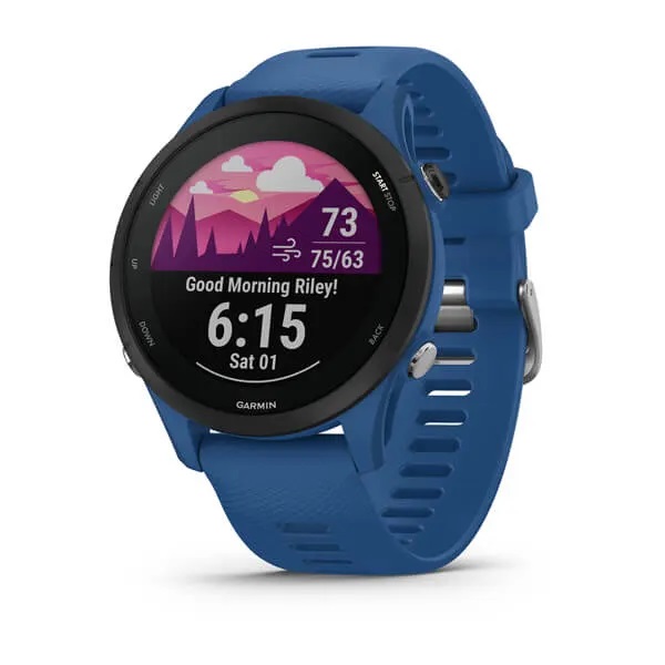 New Garmin watches: Forerunner 255 and Forerunner 955 get a "racing" widget, multi-band GPS and other innovations. For the "older" model, an option with a solar panel is available