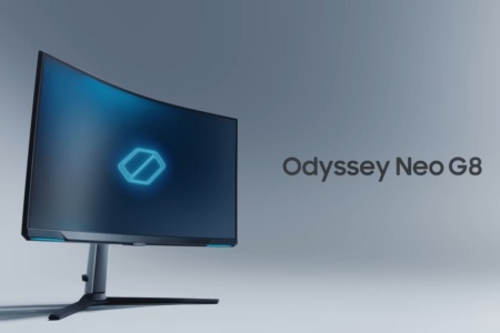 Samsung Odyssey Neo G8 — первый в мире игровой монитор с 4K и поддержкой 240 Гц