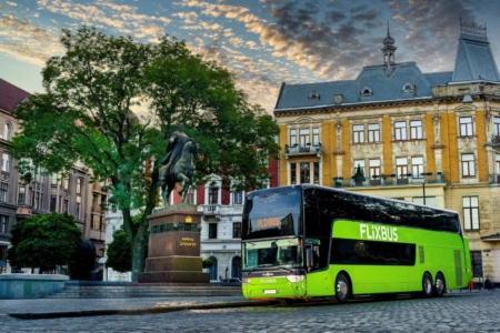 FlixBus впервые запустил автобусный маршрут из Украины в Словакию и Австрию