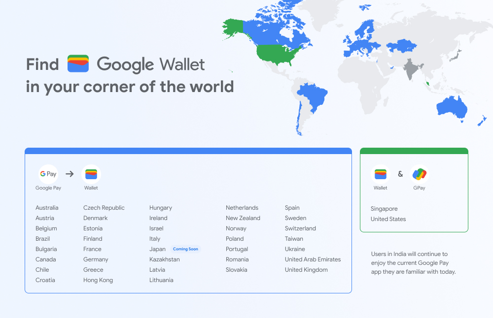Новое платёжное приложение Google Wallet уже начало распространяться на смартфоны пользователей