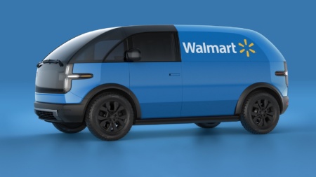 Walmart придбає одразу 4500 електричних фургонів Canoo LDV для доставки в рамках останньої милі
