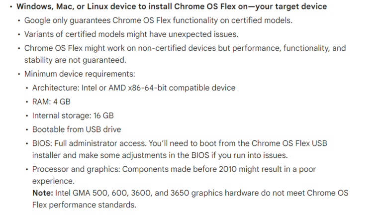 Google випустила ОС ChromeOS Flex — друге життя старих PC та Mac