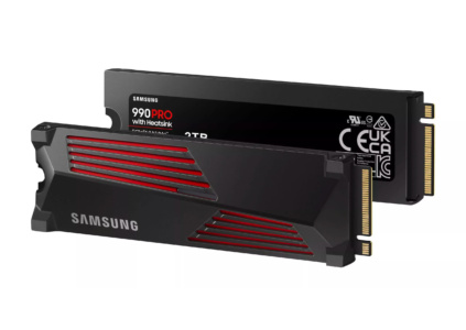 Samsung 990 Pro — нові NVMe-накопичувачі з PCIe 4.0 та швидкістю читання до 7450 МБ/с (завантажує карту Forspoken за секунду)