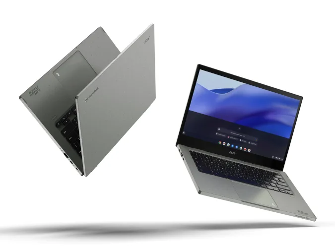 Acer презентувала Chromebook Vero 514 — першу модель з нової лінійки “екологічних” ноутбуків на Chrome OS