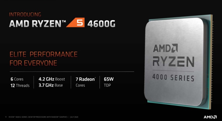 AMD Ryzen 5 4600G