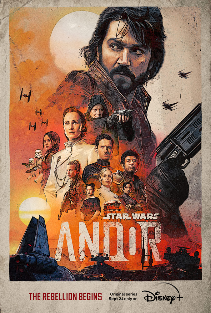 Вийшов повноцінний трейлер серіалу Andor / «Андор» зі всесвіту Star Wars, прем'єра відбудеться 21 вересня