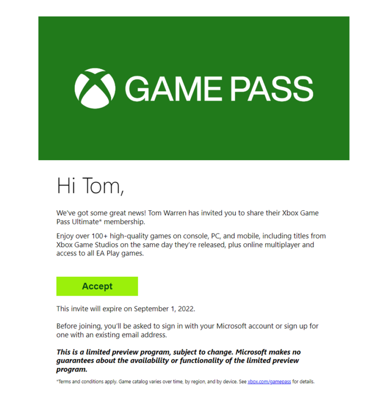 Microsoft Starts Testing Xbox Game Pass Family Subscription and Gives Xbox Series S Developers More Memory to Improve Graphics Performance