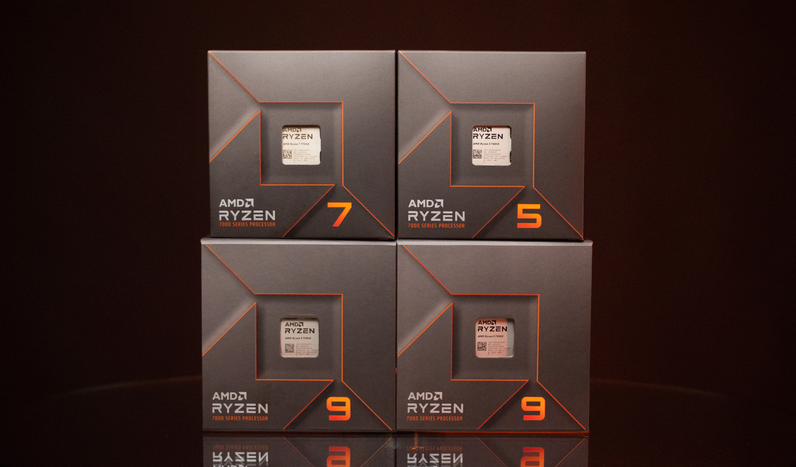 AMD Ryzen 9 7950X Ryzen 5 7600X