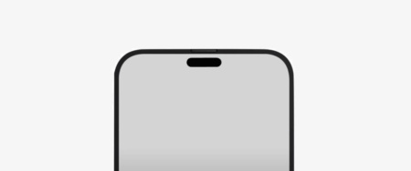iPhone 14 Pro, вероятно, получит два выреза вместо «челки» — при включенном дисплее они будут визуально объединяться
