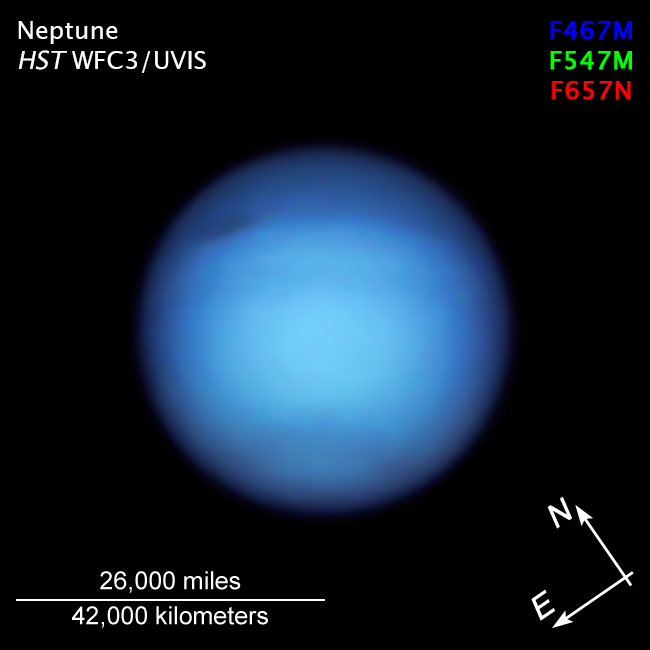 Хаббл Hubble Нептун