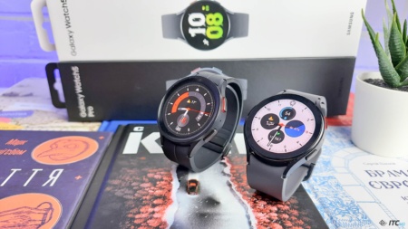 Огляд Samsung Galaxy Watch 5 та Galaxy Watch 5 Pro: повноцінні розумні годинники з ЕКГ, GPS та NFC, але без фізичного безеля