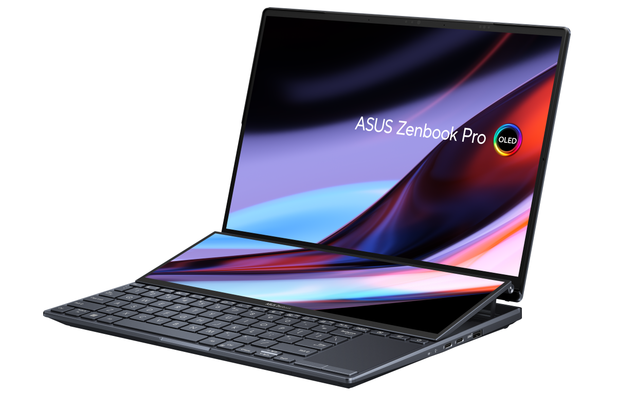 В Украине появился двухэкранный ноутбук ASUS Zenbook Pro 14 Duo OLED с ...
