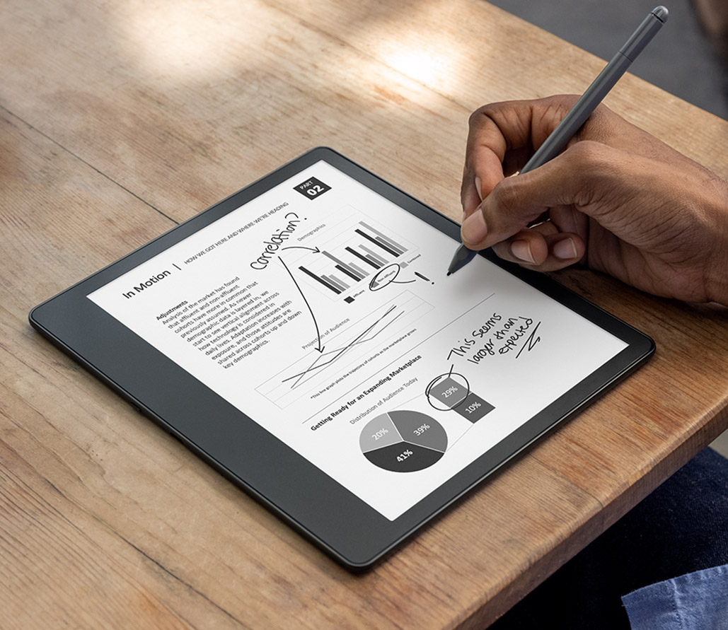 Amazon Kindle Scribe – ридер с E Ink дисплеем и поддержкой стилуса по цене $340