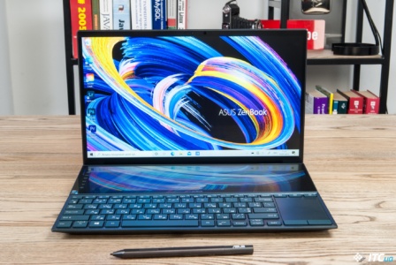 В Україні з’явився двохекранний ноутбук ASUS Zenbook Pro 14 Duo OLED з Core i9-12900H та RTX 3050 Ti — коштує 130 тис. грн