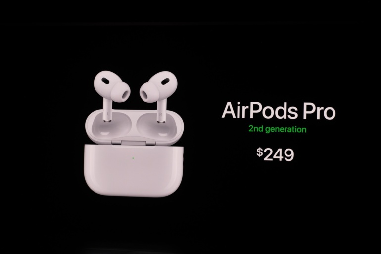 Apple анонсировала TWS-наушники AirPods Pro 2 — чип Apple H2 и вдвое меньше шума в режиме шумоподавления за $249